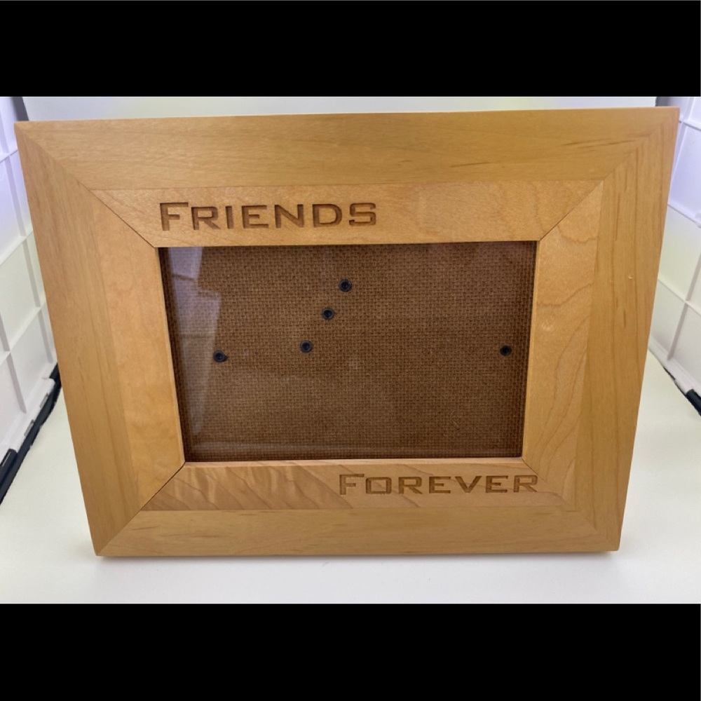 Friends Forever Wooden Picture Frame